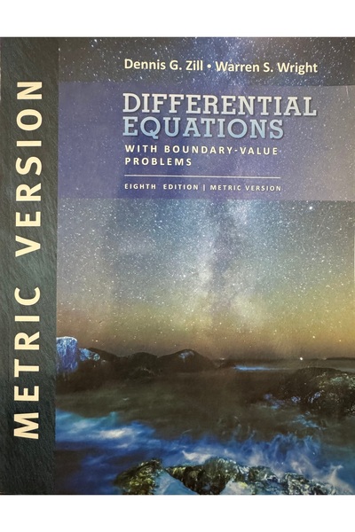 Cengage Learning Differential Equations with Boundary Value Problems, International Metric Edition
