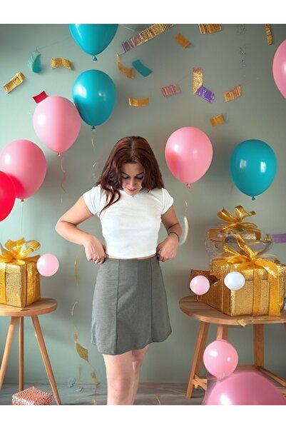 Ninti Boutique Yeşil şortlu etek