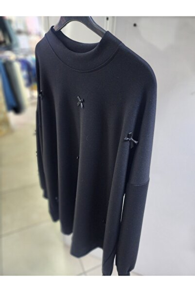 ÇİZGİ Short Tunic with Ribbon Details