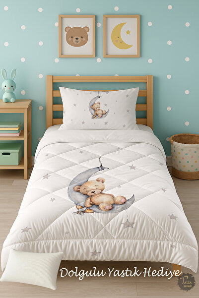 Talia Home Дитячий ковдра з малюнком сплячого ведмедя TLAG-278