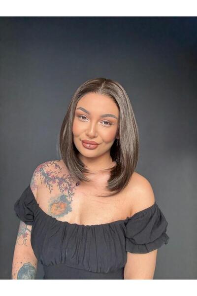 Suzan Peruk Küt Kesimli Bob Tül peruk.Tepe kısmı her yöne ayrımlı özel seri p...