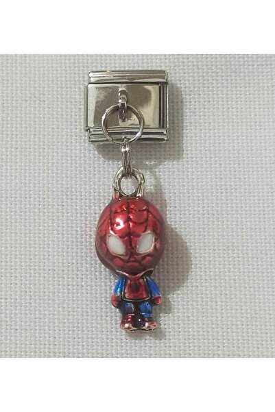 SATIYU BUTİK تعليقة شخصية سبايدر مان، مصنوعة من الفولاذ المقاوم للصدأ، متوافق...