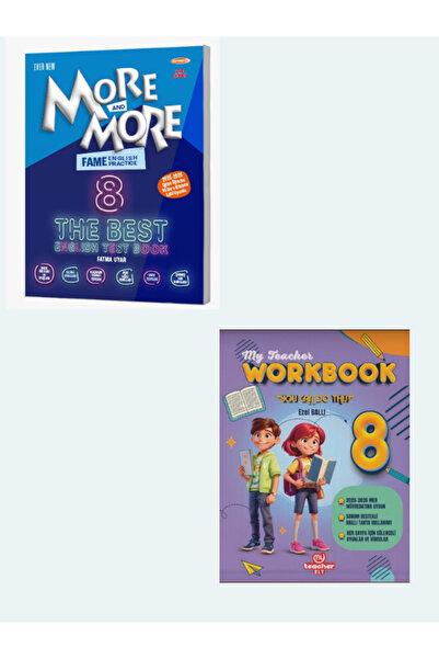 Kurmay ELT More And More 8. Sınıf Fame The Best English Test Book arı My Teac...