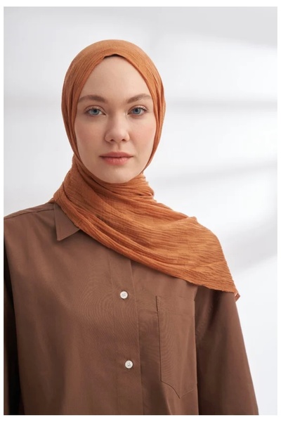 ARMANDA Muslin Check Cotton Shawl