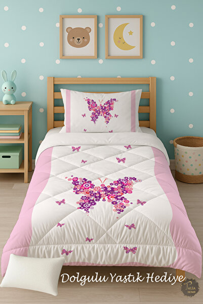 Talia Home Дитячий ковдра з малюнком метеликів TLAG-240