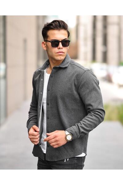 TRICKO New Season Buttoned Cashmere Jacket