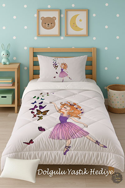 Talia Home Дитячий ковдра з малюнком метелика для однієї людини TLAG-173