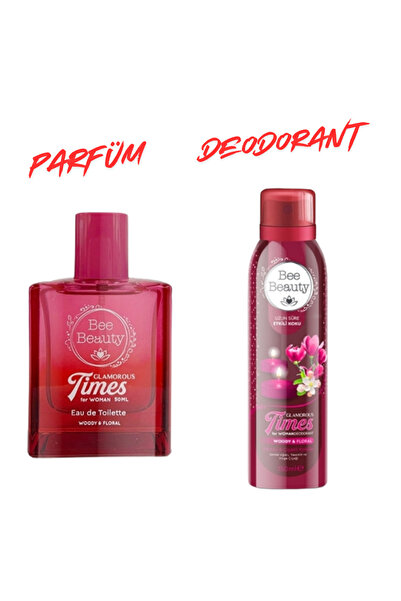 Bee Beauty Glamorous Times Parfüm 50 ML & Glamorous Times Deodorant 150 ML