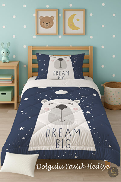 Talia Home Дитячий ковдра з малюнком ведмедика для одного TLAG-235