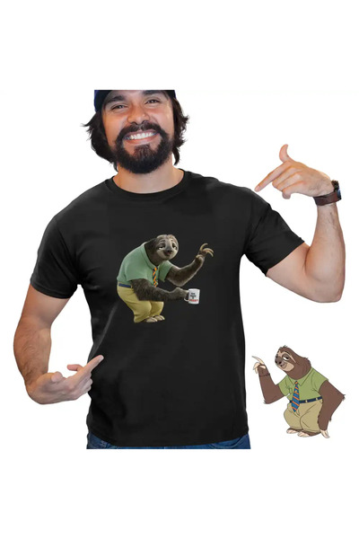 OEM Men's T-Shirt Zootopia Flash Lazy Ghiseu
