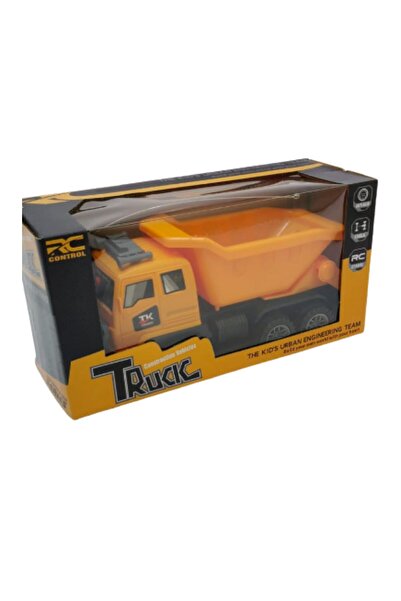 TSUMAB Remote Control Construction Dump Truck Toy – RC Engineering Vehicle for Kids (Ages 3+)