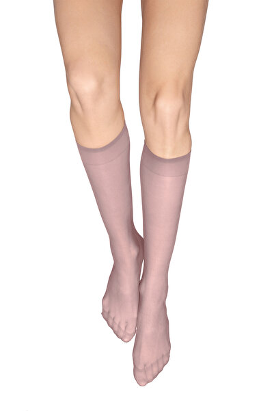 PETRA-ELISA Lycra 3/4 Socks 15 DEN One Size, Fumo, One Size
