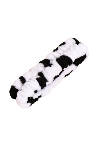 SYGGY Bath/Cosmetic Headband, Makeup, SPA, White Black Spots
