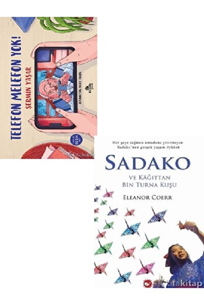 Kronik Kitap Telefon Melefon Yok! - Sadako - Şermin Yaşar 2 KİTAP SET ( ÜCRETSİZ KARGO )