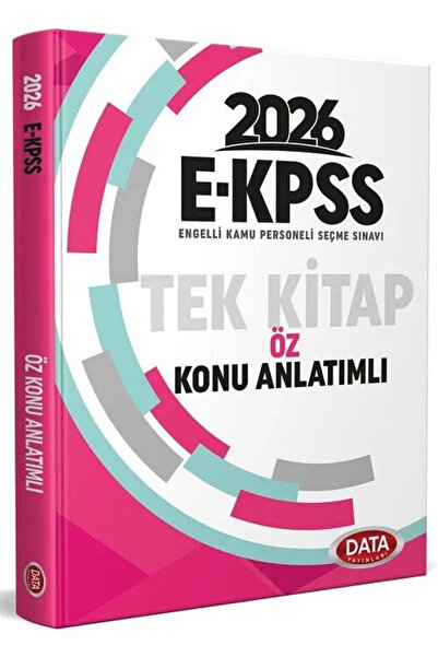 Bi bigelio Data 2026 EKPSS Öz Konu Anlatımlı Tek Kitap Data Yayınları