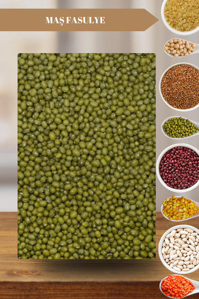 Taş Değirmenden Organik Atalık Maş Fasulye - 5 Kilo