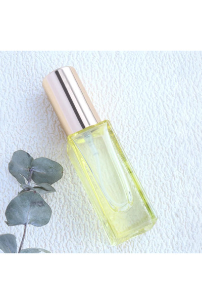 Cosy Club Shop 6ml Yeniden Doldurulabilir Taşınabilir Seyahat Boy Cam Sarı Bo...