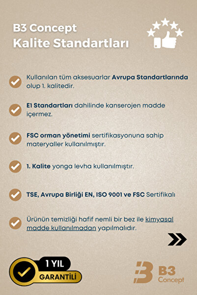 B3 Concept 4 Kapaklı 4 Raflı 1. Kalite Ayakkabılık Kapalı Çok Amaçlı Kapaklı Modern Ayakkabı Dolabı