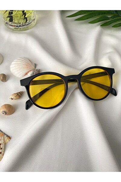 Erol Optik Unisex Round Güneş Gözlüğü uv400 koruma- Casual