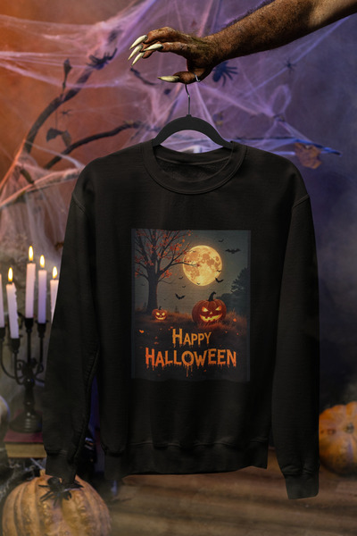 MAGORS ستايل-إكس هالوين - سترة رياضية مطبوعة للجنسين بتصميم الهالوين، مصنوعة ...