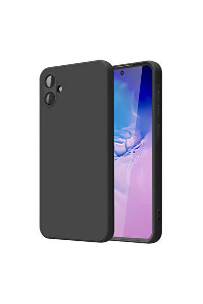 Samsung Carcasă compatibilă cu Galaxy A06, fabricată din silicon catifelat cu...