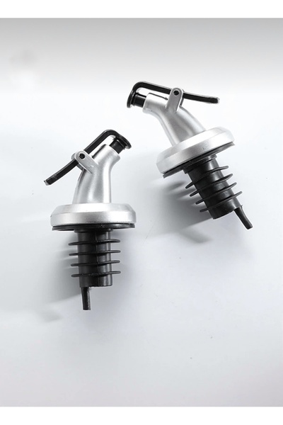 CEZVE HOME 3-Piece Oil Bottle Spout – Oil Pot Lid – Drip-Free Lid for Oil and...