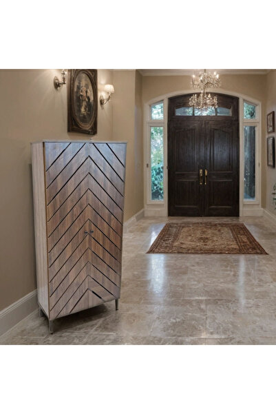 Tasamem Dafia Two-door wooden shoe cabinet