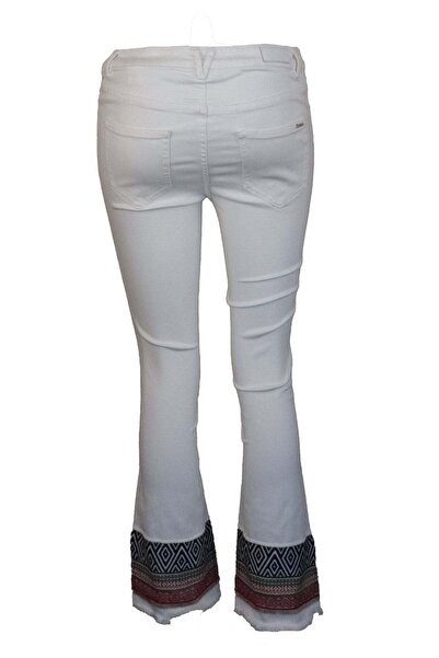 Vero Moda Heritage White Pants - M, White, Cotton 85.8% Polyester 10.8% Spandex 3.4%