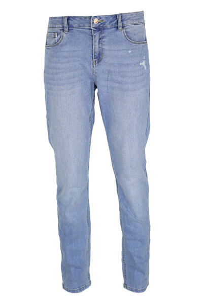 ORSAY Pants Maya Light Blue - 36, Blue, 91% cotton, 7% polyester, 2% elastane