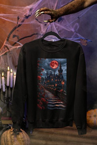 MAGORS ستايل-إكس هالوين - سترة رياضية مطبوعة للجنسين بتصميم الهالوين، مصنوعة ...