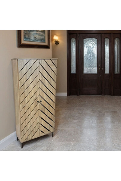 Tasamem Dafia Two-door wooden shoe cabinet