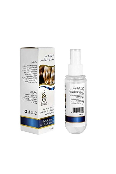 Sara Beauty سارة بيوتي بخاخ مفتح ومغذي للشعر بزيت جوز الهند والأرغان – 100 مل