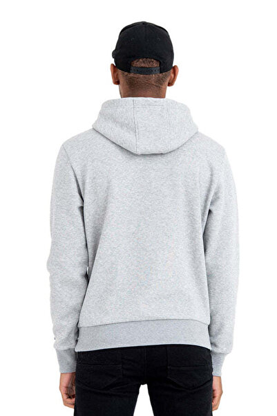 NEW ERA New Era® sweatshirt, jacket, blouse with New York Yankees print, unisex, hood and pockets, gray, XL