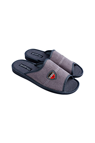 Belsta Velvet slippers, gray color
