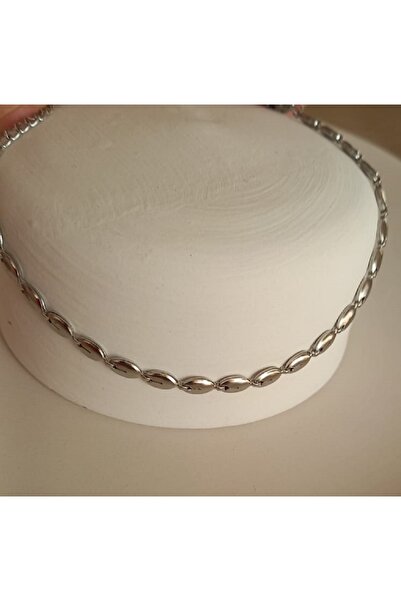 maxxoraa Oval Ring Model Steel Bracelet – 22 cm