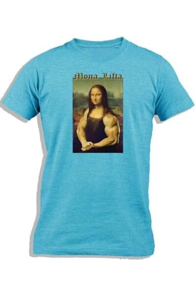 Ay Cabron Mona Lifta | Leonardo Da Vinci | Mona Lisa Lifta Funny Sarcastic Humor Joke Cotton T-Shirt