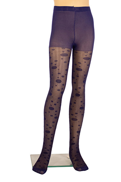 PETRA-ELISA Dres Copii Lycra 20 Den cu model Evelina, Bleumarin, 9-11 ani