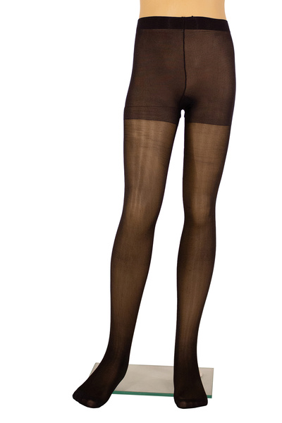 PETRA-ELISA Children's Lycra 20 Den Iolanda Tights, Black, 3-6 years