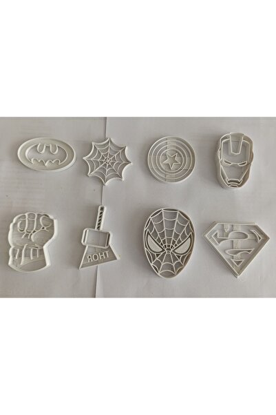 RPMD Store süper kahraman kalıpları oyun hamuru hamur kalıbı kalıbı kek kalıb...