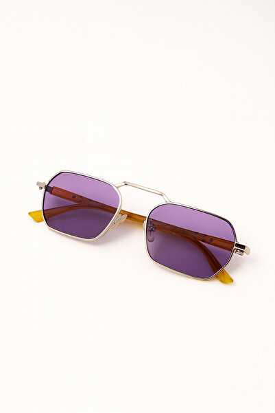 LOOKUP Eşref Single Sunglasses with Uv 400 Protection, New Season, Comes with Case and Cleaning Cloth.