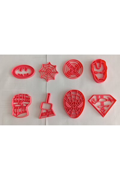 RPMD Store süper kahraman kalıpları oyun hamuru hamur kalıbı kalıbı kek kalıb...