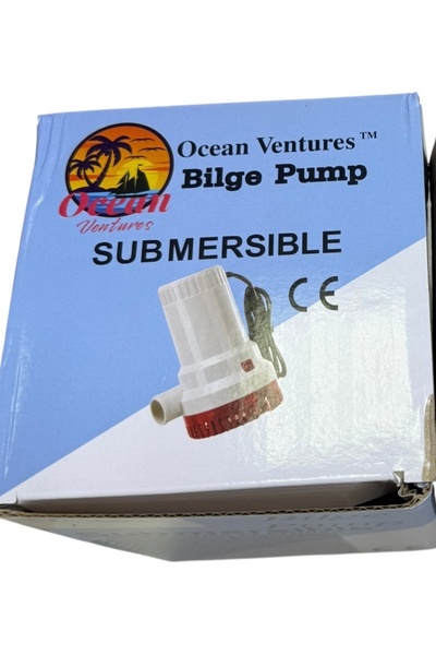 OCEAN VENTURES مضخة OV-BILGE 2000 جالون في الساعة 24 فولت