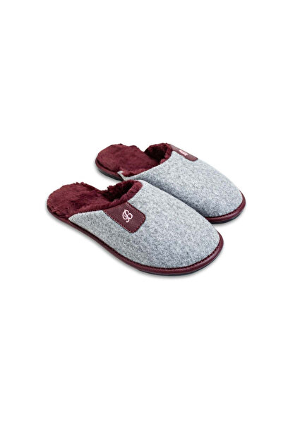 Belsta Slippers - burgundy fur