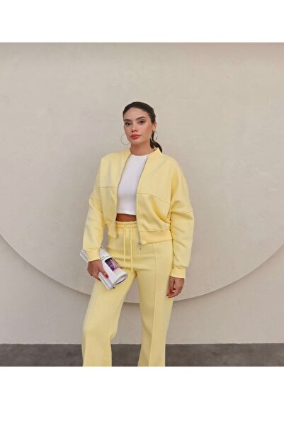 Tarzımızbir طقم رياضي كبير الحجم مكون من 3 خيوط مع نقشة ساردون