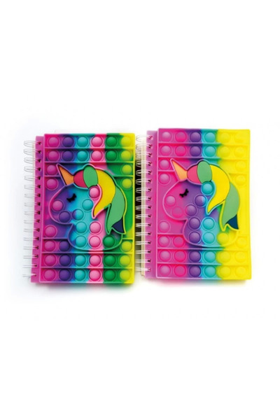 lowell home Unicorn Tasarımlı Pop-It Defter