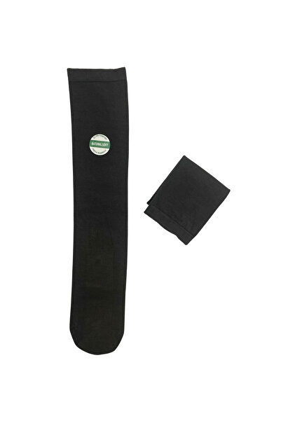 FENRA STUDIO جوارب نسائية بنية اللون من خيوط البامبو الطبيعية تصل إلى أسفل ال...