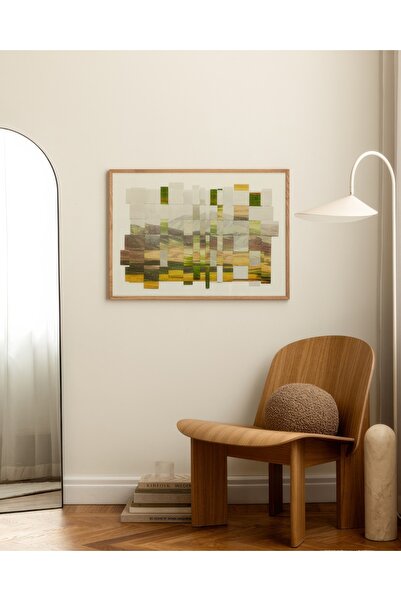 Thetic Peisaj țesut - Poster de perete PREMIUM fără cadru cu estetică modernă