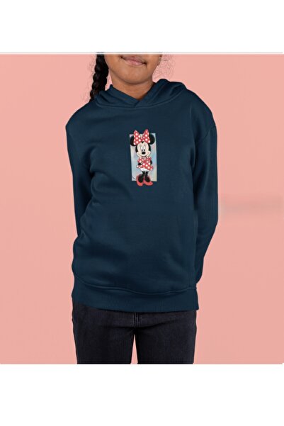 Maki Home Makiteks Качулка с принт за момичета Качулка Светър Зимна спортна блуза