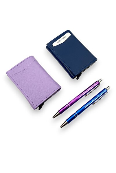 SürLaz Yılbaşı Hediyesi 2 İsme Özel Mekanizmalı Şans Cüzdanı 2 İsme Özel Tüke...