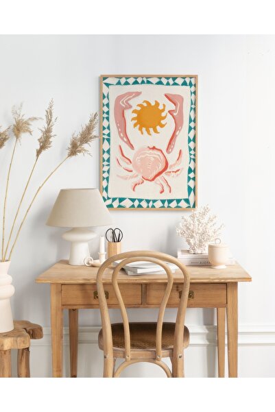 Thetic Sun Crab - Poster de perete PREMIUM fără cadru cu estetică modernă